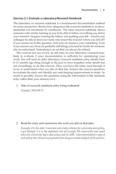 The Data Management Workbook
