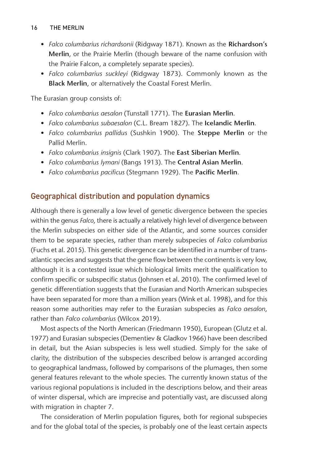 Merlin Distribution The Merlin - Rennie - Pelagic Publishing - 9781784275556